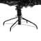 7ft. Pre-Lit Black Artificial Christmas Tree, Clear LED Lights